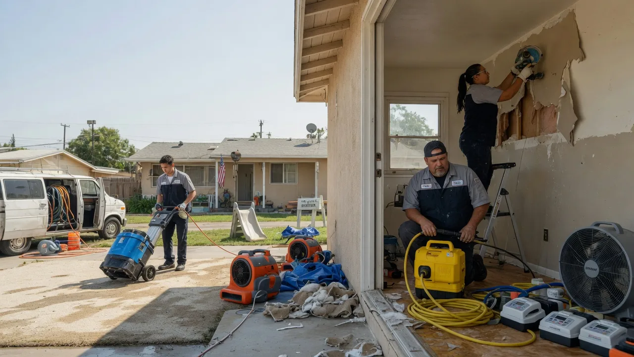 Water Damage Restoration in Adamsville, PA near me